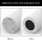 Linkidea 6 Pack Water Bottle Bottom Pad Compatible with Hydro Flask Wide Mouth 32oz/40oz, Silicone Waterbottle Bottom Silencer, Protective Anti-Slip Rubber Bottom Protector