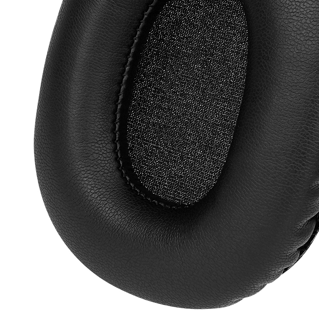 Linkidea Replacement Ear Pads for Marshall Monitor (First Gen) Headphones Ear Cushions, Headset Earpads (Protein Leather / Black)