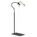 Linkidea Lazy Hair Dryer Stand, 360 Degree Rotating Blow Dryer Holder Hands-Free, Adjustable Height Hair Blower Rack with Heavy Base for Home Salon, Lengthen