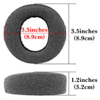 Linkidea Replacement Ear Pads for Sony PlayStation 5 PULSE 3D, PS5 Wireless Headphones, Ear Cushions (Linen/Grey)