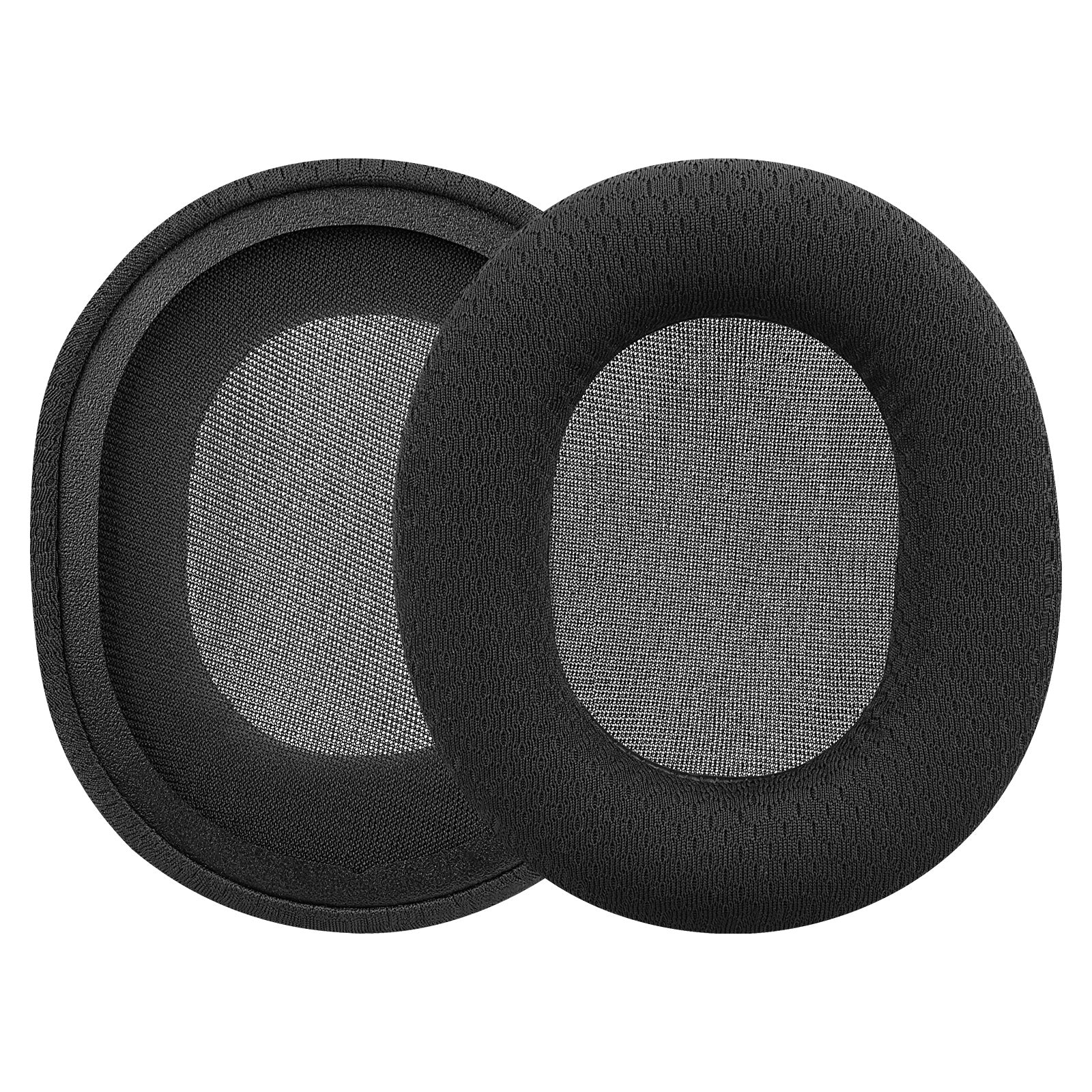 Replacement Ear Pads for SteelSeries Arctis Prime/PRO/9X/7/5/3 Headphones, Headset Earpads (Mesh Fabric / Black)