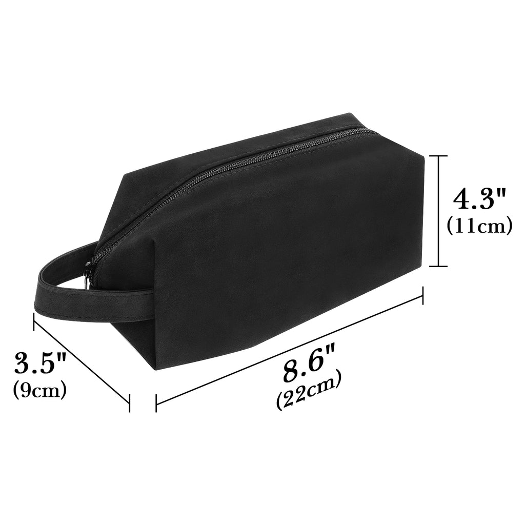 Linkidea Men's Travel Grooming Trimmer Bag, Beard & Body Accessories Organizer, Portable Shaver & Clipper Storage Pouch for Men, Compatible with Manscaped Lawn Mower 5.0, 4.0, 3.0 (Black)