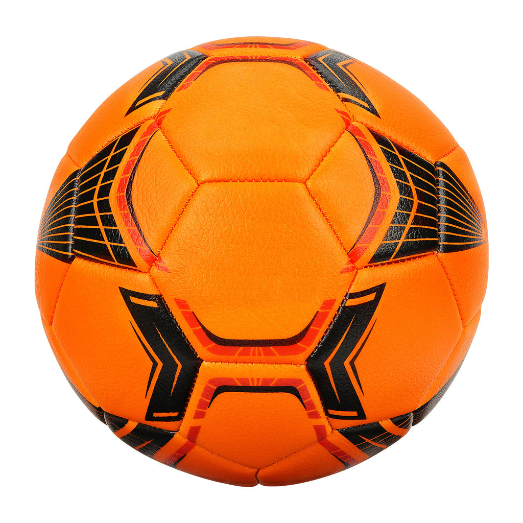 Size 4 Training Futsal Ball, Low Bounce Indoor Soccer Ball (Orange)
