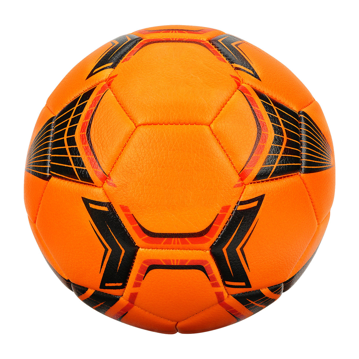 Size 4 Training Futsal Ball, Low Bounce Indoor Soccer Ball (Orange)