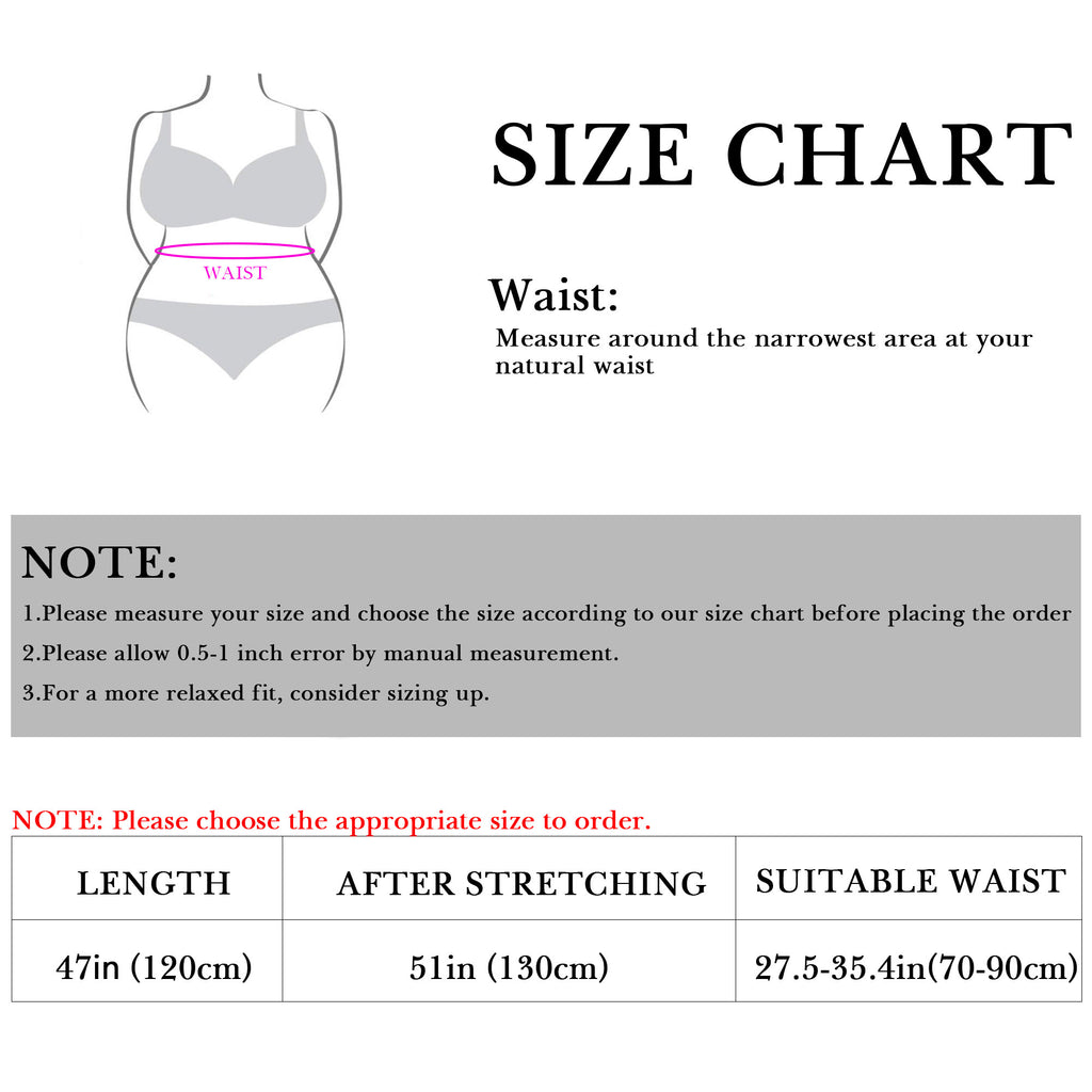 Plus Size Waist Belt for Women, Plastic Pearl Chunky Body Belt for Dresses, 55 Inch Adjustable Fashion Jewelry Accessory
