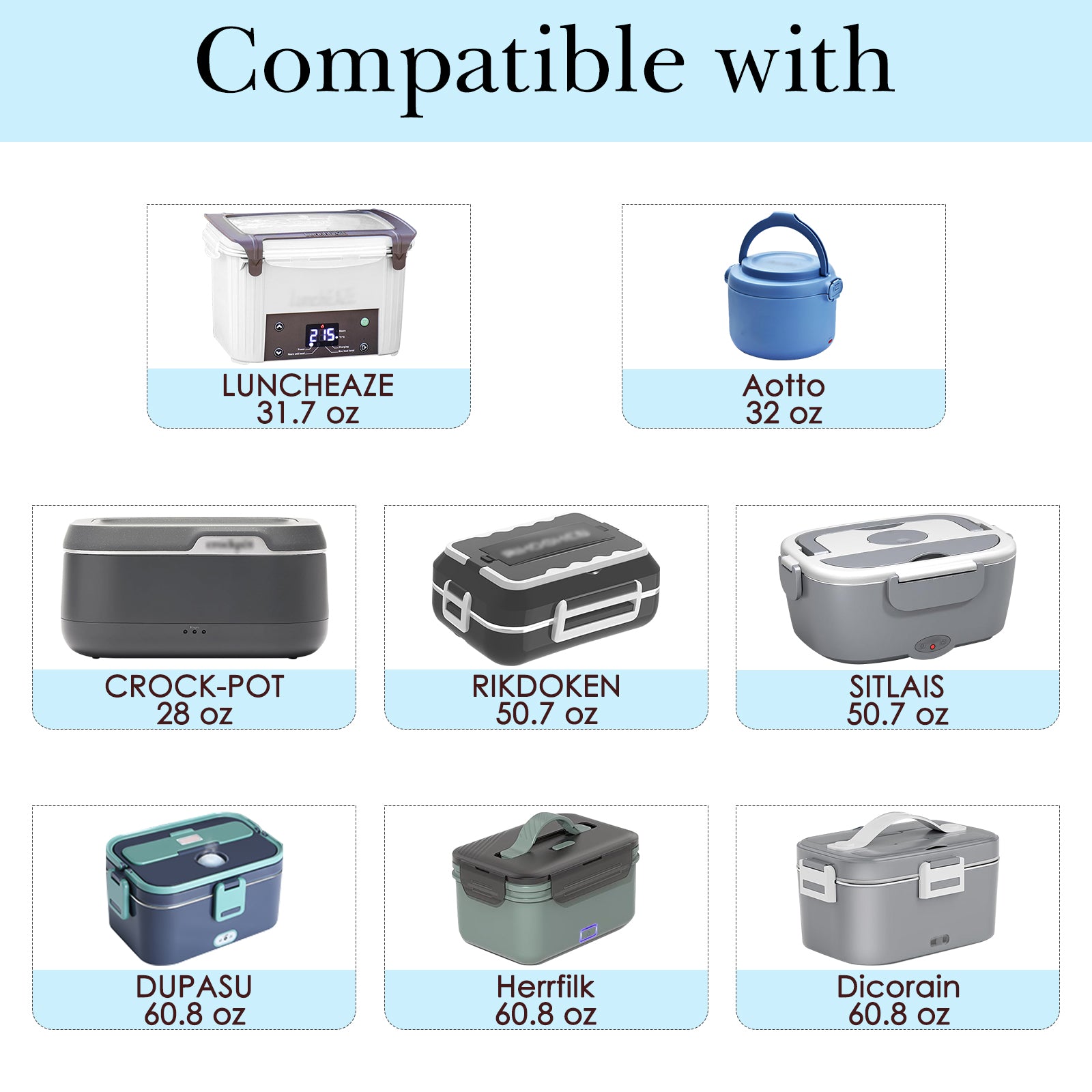Linkidea Insulated Snack Bag, Thermal Lunch Tote, Reusable Picnic Accessories for Adults, Portable Food Storage Pouch, Waterproof Lunch Cooler Bag(Blue)