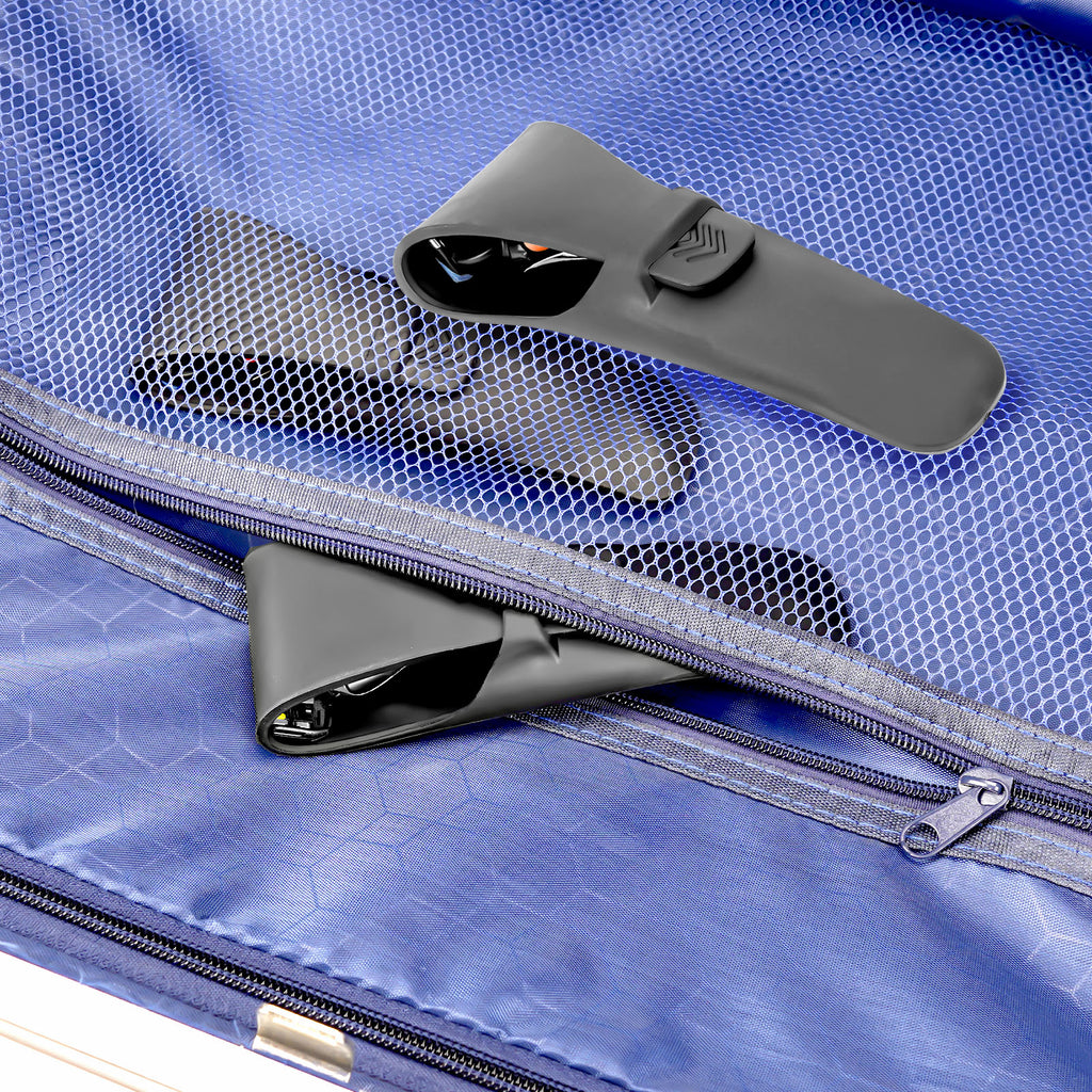 Linkidea 3 Pack Razor Travel Case for Men, Portable Razor Holder, Protective Shaving Razor Cover Compatible with Gillette Fusion 5 ProGlide, Fusion 5 Power, Mach3, Harry's Razors (Black)