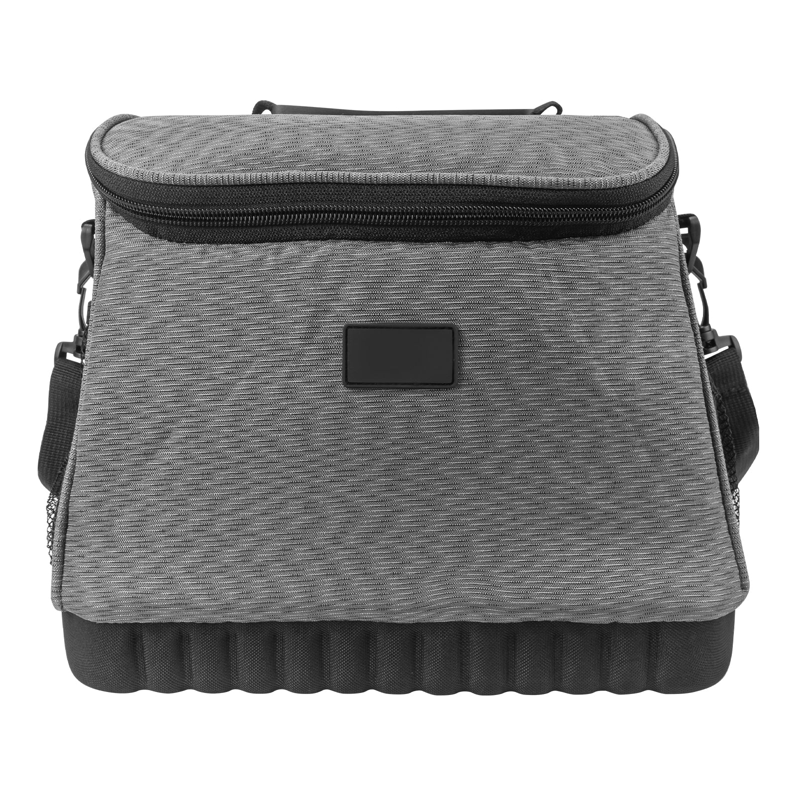 Linkidea Large Capacity Insulated Lunch Bag, EVA Hard Bottom Lunch Tote Bag for Adults, Leak Proof Insulated Lunch Box Bag Compatible with Bentgo Classic, Amathley, Crock-Pot(Grey)