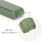 Linkidea 3 Pack Travel Toothbrush Case, Portable Plastic Toothbrush Holder with Drainage Holes, Toothbrush Container for Travel Camping Compatible with Colgate Extra Clean, Oral-B CrossAction