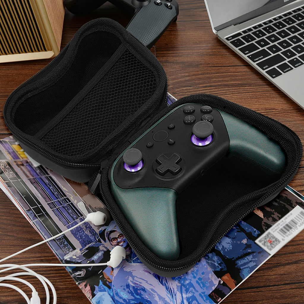 Linkidea Travel Controller Case Compatible with RAZER Wolverine V3 Pro, Luna, PS5, Xbox, Switch Pro, Game Protective Hard Shell Storage Bag (Black)