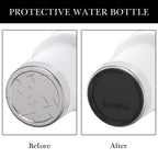 Linkidea 6 Pack Water Bottle Bottom Pad Compatible with YETI Rambler Tumbler, Travel Mug 20oz/30oz, Silicone Anti-Slip Bottle Base Silencer Rubber Protector