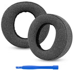 Linkidea Replacement Ear Pads for Sony PlayStation 5 PULSE 3D, PS5 Wireless Headphones, Ear Cushions (Linen/Grey)