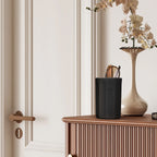 Sunglasses Desk Holder Stand Compatible with Extra Large Glasses, Black Silicone Eyewear Display Storage Organizer with Plush Lined