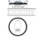 Linkidea 20oz Tumbler Lid Compatible with YETI Rambler, SUNWILL, WETOWETO, 4 Pack Replacement Spill Proof Lids for 3.2" Cup Mouth