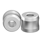 Linkidea 2 Pack Safety Razor Stand, Opening Dia 0.7" (18.5mm) Men's Shaving Stand for Bathroom Countertops, Compatible with Gillette Mach 3 (Silver)