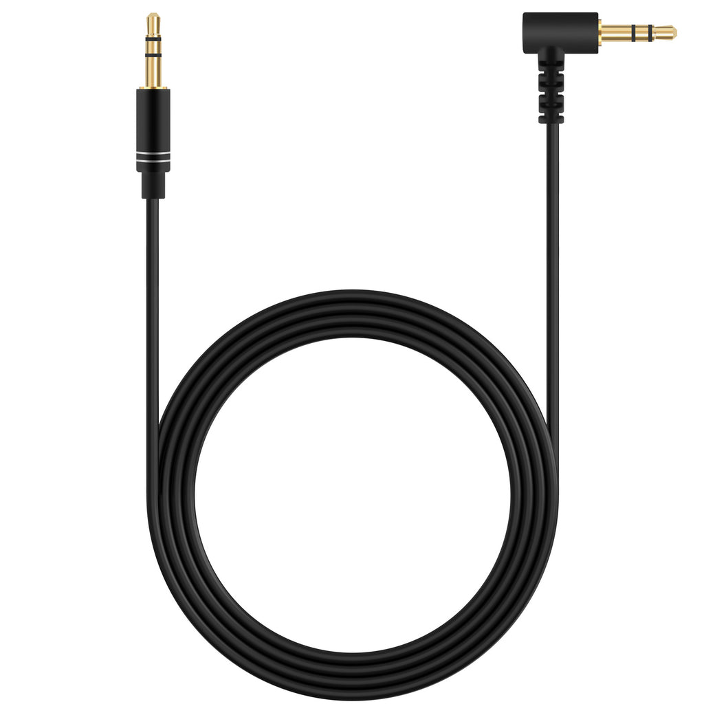 Linkidea Audio Cable for Beats Solo 4/3/2, Studio Pro/3/2, V-MODA Crossfade M-100, Crossfade LP2/M-80 Headphones, 3.5mm TRS to TRS Replacement Aux Cord (4.9ft/1.5m)