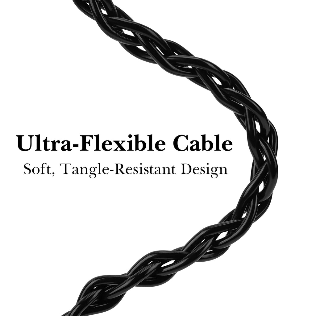 Linkidea 2.5mm Male to 4.4mm Female Audio Adapter, Hi-Fi Silver-Plated OCC Copper Cord, Compatible with Balanced Amplifiers, DACs, Headphones (15.5cm/6.1 inch)