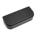 Linkidea Oversized Sunglasses Case, Large Frame Glasses Case for Sunglass, Eyeglasses Travel Bag Compatible with Rayban Aviator Reverse/New Wayfarer/Various Brand Models (Black)