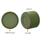 Linkidea 2 Pack Water Bottle Boot Compatible with Stanley Quencher H2.0 20oz/30oz/40oz, IceFlow Flip 20oz/30oz Tumbler, Silicone Bottle Bottom Sleeve Cover Bumper Protector (Army Green)