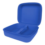 Linkidea Electric Lunch Box Carrying Case Compatible with Crock Pot, DUPASU, Aotto, LUNCHEAZE, Hard Shell Heated Lunch Box Bag with Space for Cable (Blue)