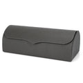 Linkidea Oversized Sunglasses Case, Large Frame Glasses Case for Sunglass, Eyeglasses Travel Bag Compatible with Rayban Aviator Reverse/William Titanium Square/New Wayfarer (Grey)