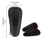 Linkidea Razor Travel Case, Portable Electric Shaver Carrying Organizer, Compatible with Panasonic Arc 5, 4, 3, ES-SWLT2W (Black)