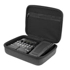 Linkidea Hard Shell Travel Case Compatible with Zoom G1X FOUR, B1X FOUR, A1X FOUR, Guitar Bass Multi-Effects Processor (Dark Grey)