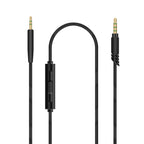 Linkidea Audio Cable with Mic Compatible with JBL E55BT/E50BT/E45BT/E40BT/E65BTNC, Tune 650BTNC, Tour One M2, 2.5mm TRRS Replacement Aux Cord (5ft / 1.5m)