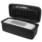 Linkidea Speaker Carrying Case Compatible with Bose SoundLink Mini 1 & 2 (I and II Gen) Case, Protective Hard Shell Travel Bag with Cable Charger Storage (Black)