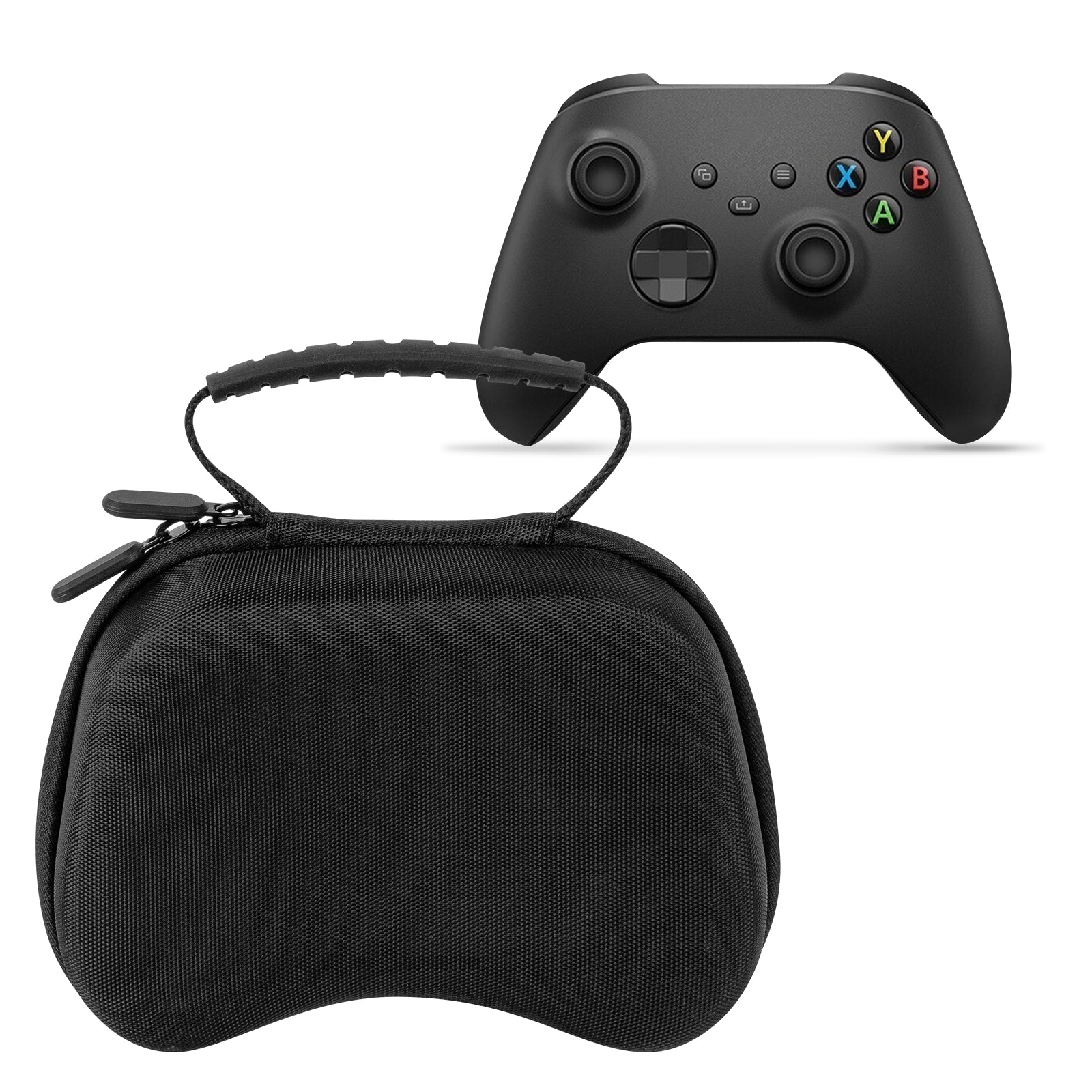 Linkidea Travel Controller Case Compatible with PS4 controller, Xbox Series X/S One, Nintendo Switch Pro, Gaming Accessories, Game Protective Hard Shell Storage Case.