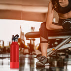 Linkidea 2 Pack Water Bottle Boot Compatible with IRON °FLASK Wide/Narrow Mouth 12oz/14oz/16oz/18oz/20oz/22oz/24oz, Silicone Bottle Bottom Sleeve Cover Bumper Protector (Red)