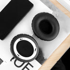 Replacement Comfortable Ear Pads Compatible with Solo HD Headphones ( Protein Leather / Black)