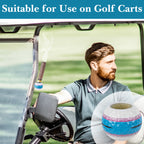 Linkidea Magnetic Cigar Holder, Stand Fits Golf Carts, Beach Chairs, Bar, Park Smoking Accessories, Compatible with Various Cigars (White)