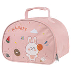 Linkidea Lunch Tote Bag, Large Capacity Lunch Tote Bag with Hand Strap, Reusable Lunch Box Bag for Outdoor, Compatible with B.Box, Sunhanny, Pedeco, QQKO, Xgxn Lunch Box (Pink)