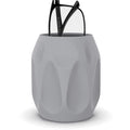 Eyeglasses Holder Stand for Nightstand, Grey Soft Silicone Reading Glasses Storage for Office Desk Organizer