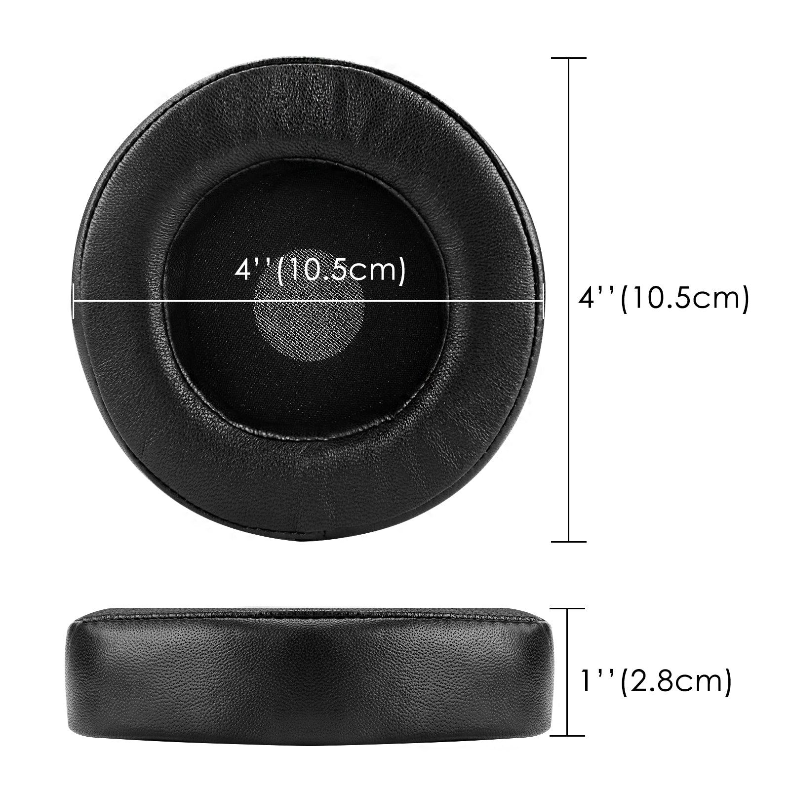 Replacement Ear Pads for AKG K701/K702/K601/K612/K712/Q701/Q702 Headphones Ear Cushions, Headset Earpads ( Sheepskin / Black )
