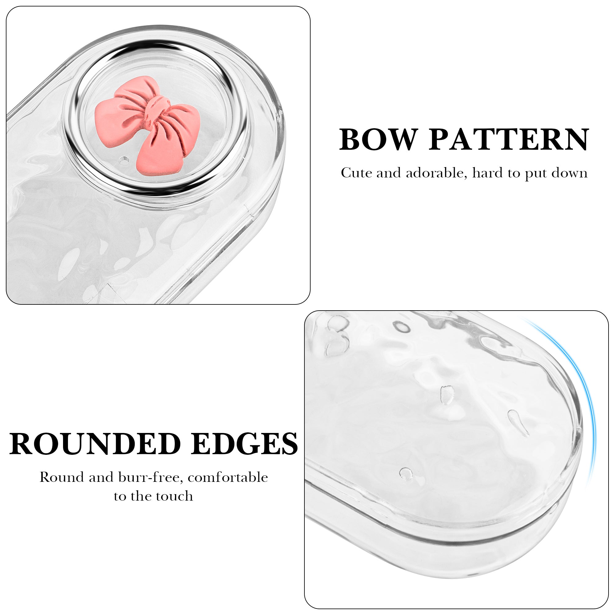 Linkidea 2 Pack Travel Toothbrush Case Holder, Plastic Dustproof Toothpaste Container for Camping, Travelling, Compatible with Colgate Extra Clean, Oral-B CrossAction (Transparent)