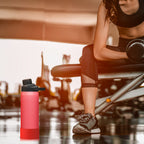 Linkidea 2 Pack Water Bottle Boot Compatible with CamelBak Eddy+20oz/25oz, Chute Mag 20oz/25oz, Carry Cap, Silicone Anti-Slip Bottle Bottom Bumper Protector (Red)