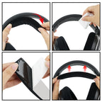 Linkidea Velour Replacement Headband Compatible with Sennheiser HD 598/ 598SE/ 598CS/ 595/ 569/ 559/ 558/ 555/ 518/ 515, Game ONE, PC360, PC373D Headphones (Black)