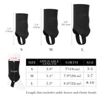 Linkidea 2 Pairs Soccer Ankle Guards, Soccer Double Side Ankle Shield Protector with Elastic Band, Ankle Padded Support Brace for Sport Stabilizing Fits to Adult (Black, Size L)