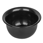 Linkidea Men's Shaving Soap Bowl, Internal Texture Whip Quick Rich & Thick Lather Shaving Bowl, Shaving Cup for Wet Shave (Black)
