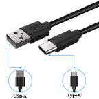 Linkidea Charging Cord Compatible with Skullcandy Dime Evo/3, Push Ultra/Play Active/ANC, Sesh ANC Active Earbuds USB to USB-C Replacement Power Charger Cable (4ft/120cm 2Pack)