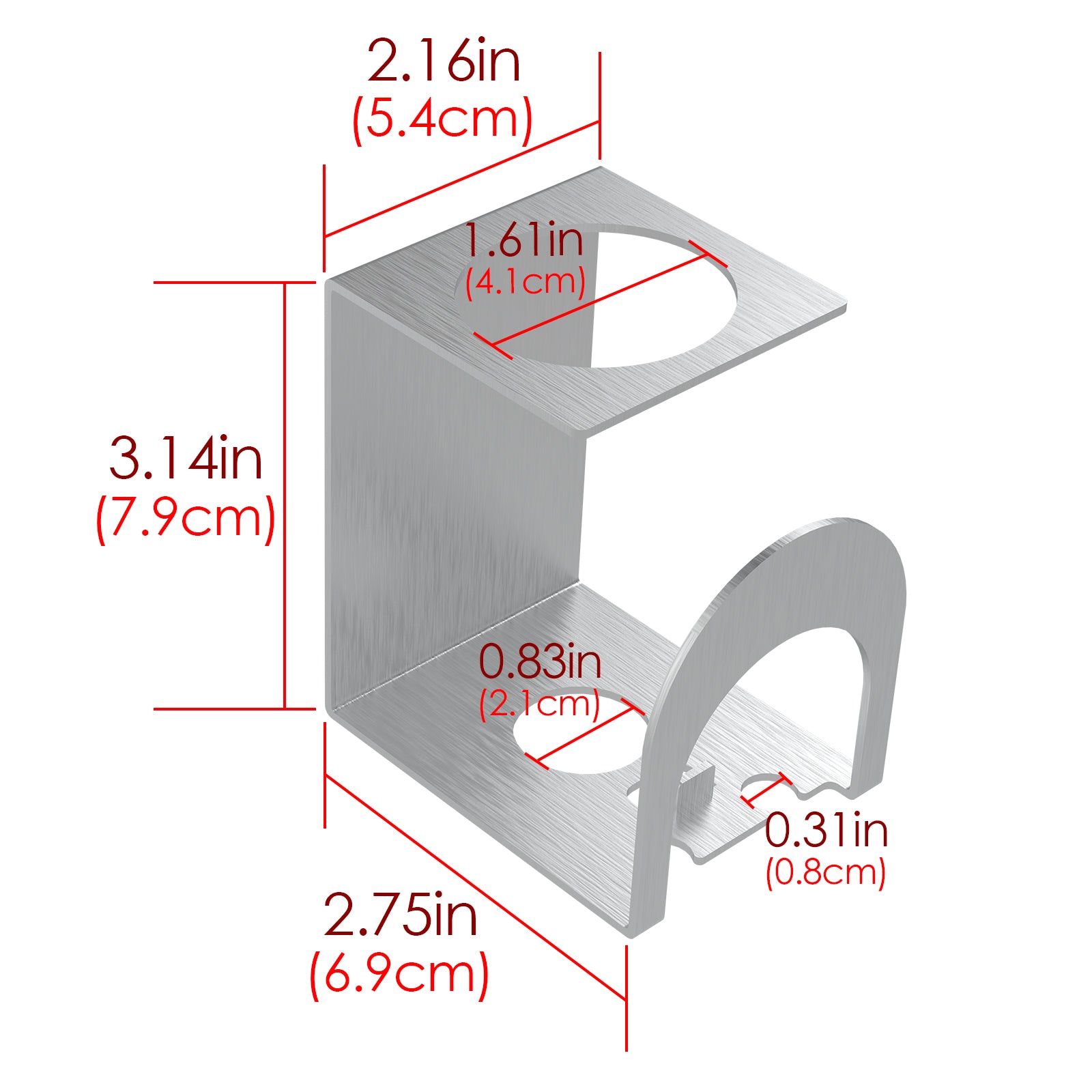 Linkidea 2 Pack Electric Toothbrush Holder Wall Mounted, Stainless Steel 3 in 1 Toothbrush Toothpaste Cup Holder, Toothbrush Organizer with Self Adhesive for Bathroom Shower