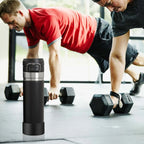 Linkidea 2 Pack Water Bottle Boot Compatible with Stanley Quick Flip GO 24oz, IceFlow Fast Flow 16oz, Silicone Water Bottle Bottom Bumper Protector (Black)