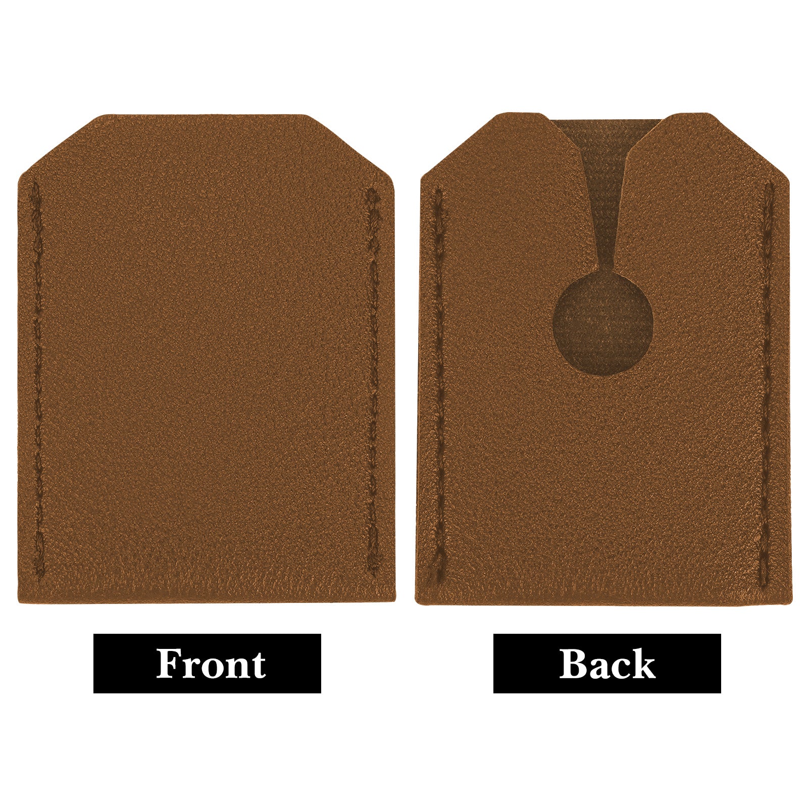 Linkidea 4 Pack Safety Razor Head Protector Cover, Portable Double Edge Shaving Travel Guard, Secure Shaver Accessories, Compatible with Most Razors (Brown)