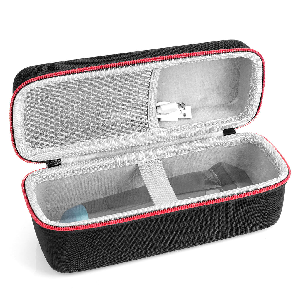 Linkidea Generic Hard Shell Travel Case for Electric Shavers, Storage Bag Compatible with Philips Norelco 2400 Series, Shaving Accessories Organizer for Daily Use (Black)