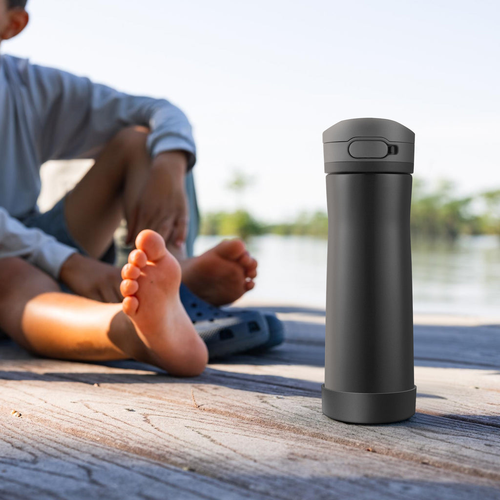 Linkidea 2 Pack Water Bottle Boot Compatible with Contigo Jackson Chill 2.0 20oz/24oz, Ashland Chill 20oz/24oz, Silicone Anti-Slip Bottle Bottom Bumper Protector (Black)