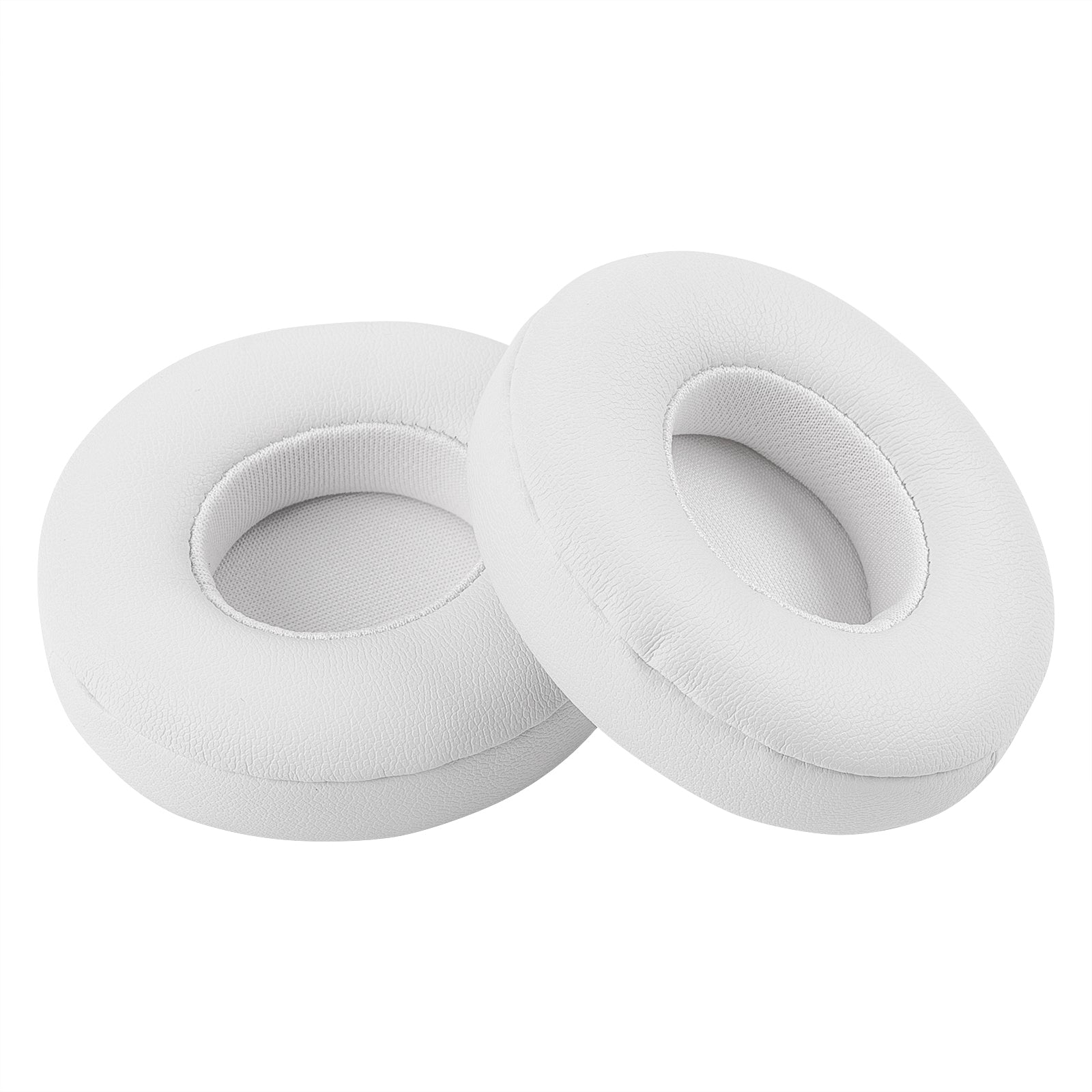 Linkidea Replacement Ear Pads for Beats Solo 4 Wireless On-Ear Headphones, Ear Cushions (Protein Leather / White)