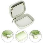 Linkidea Hard Shell Epilator and Shaver Travel Case, Protective Carrying Cover Compatible with Philips Satinelle / Braun 3-270 (Green/Case Only)