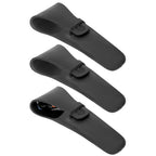 Linkidea 3 Pack Razor Travel Case for Men, Portable Razor Holder, Protective Shaving Razor Cover Compatible with Gillette Fusion 5 ProGlide, Fusion 5 Power, Mach3, Harry's Razors (Black)